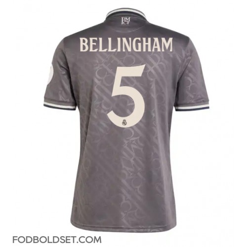 Real Madrid Jude Bellingham #5 Tredjetrøje 2024-25 Kortærmet